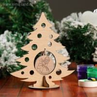 Сувенир «Елочка со Снегурочкой» на подставке Сувенир «Елочка со Снегурочкой» на подставке