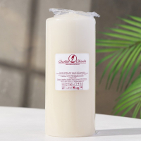 Свеча - цилиндр, 7х17 см, 50 ч, 515 г, слоновая кость