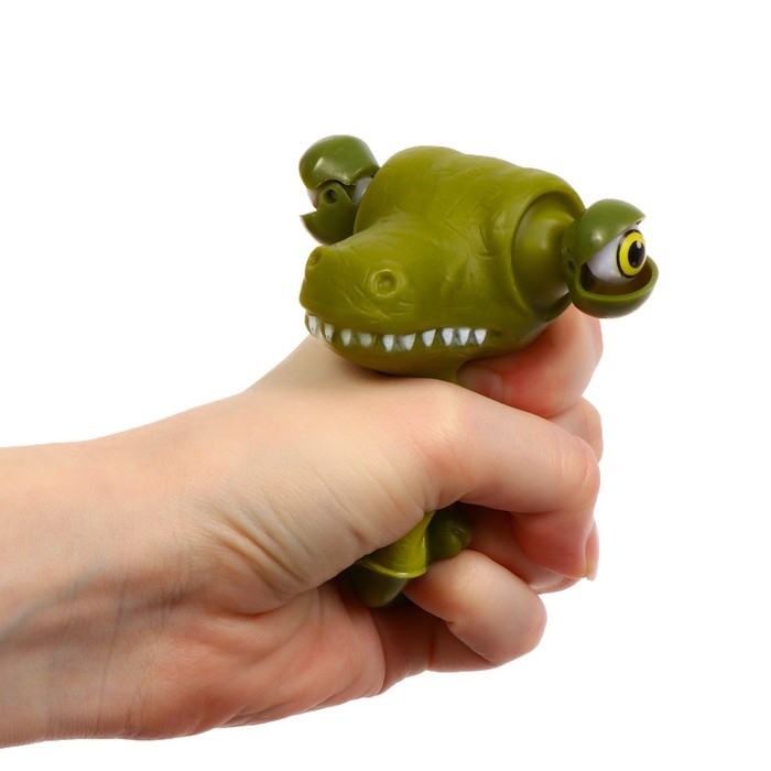 Игрушка-антистресс «Пучеглазый динозавр», в шоубоксе Игрушка-антистресс «Пучеглазый динозавр», в шоубоксе