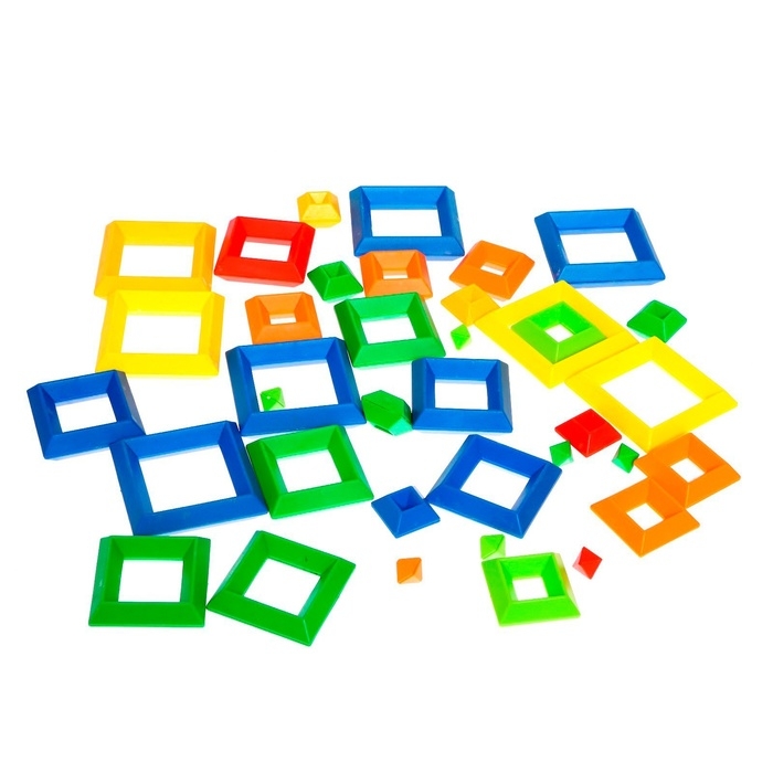 Конструктор-пирамидка &laquo;Эрудит&raquo;, 30 деталей