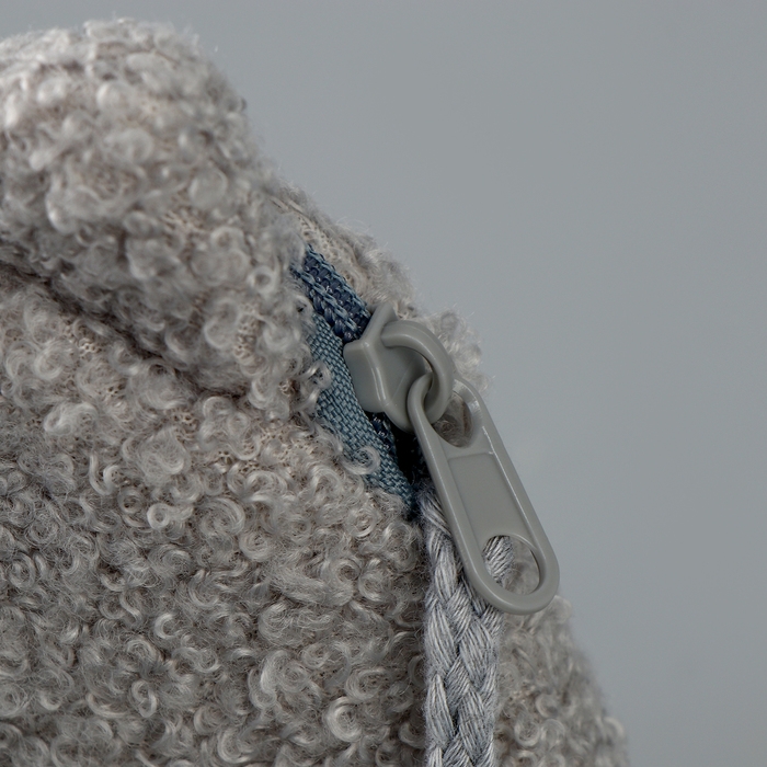 Мягкая сумка &laquo;Кошечка&raquo;. цвет серый