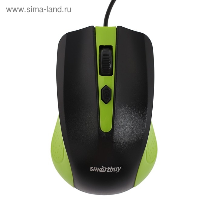 Мышь Smartbuy ONE 352, проводная, оптическая, 1600 dpi, USB, зелёно-чёрная Мышь Smartbuy ONE 352, проводная, оптическая, 1600 dpi, USB, зелёно-чёрная