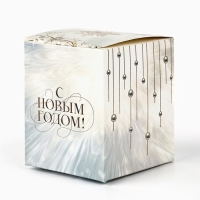 Свеча новогодняя &laquo;Новогоднее приключение&raquo;, на Новый год, аромат ваниль, 6,8 х 8 см