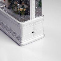 Светодиодная фигура «Фонарь с гномами» 10.7 × 20.5 × 6.2 см, пластик, батарейки ААх3 (не в комплекте), USB, свечение тёплое белое Светодиодная фигура «Фонарь с гномами» 10.7 × 20.5 × 6.2 см, пластик, батарейки ААх3 (не в комплекте), USB, свечение тёплое белое