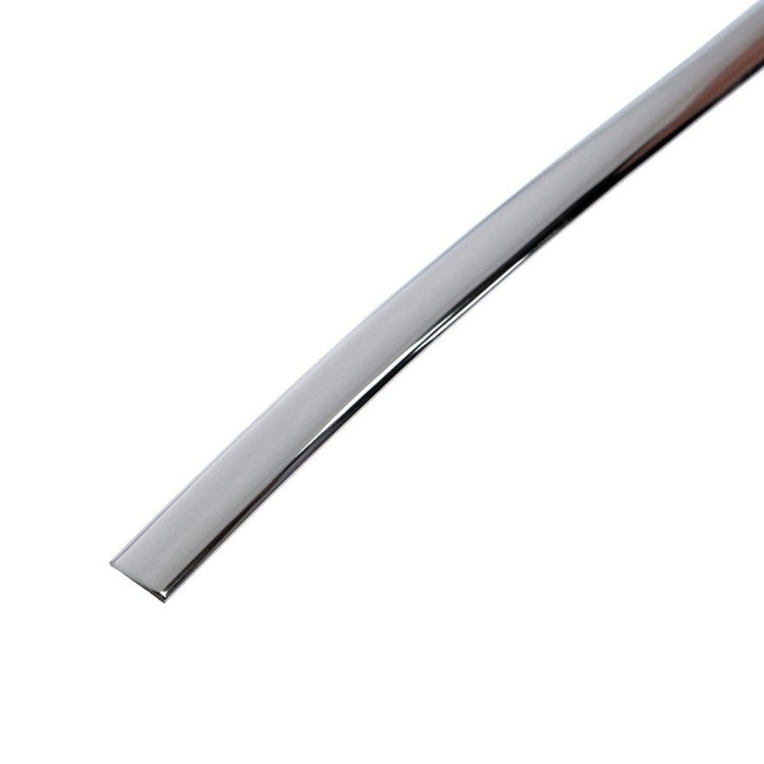 Профиль декоративный TORSO, 8 мм, рулон 15 м, хром Профиль декоративный TORSO, 8 мм, рулон 15 м, хром