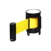 Кассета c вытяжной лентой - 180 см, высота - 11 см, ширина - 48 мм, жёлтая Кассета c вытяжной лентой - 180 см, высота - 11 см, ширина - 48 мм, жёлтая