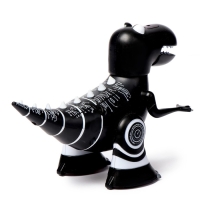 Робот динозавр, на пульте управления, интерактивный: звук, свет, на батарейках