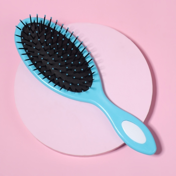 Расчёска массажная, 7 × 22 см, цвет МИКС Расчёска массажная, 7 × 22 см, цвет МИКС