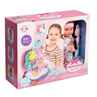 Пупс &laquo;Купание&raquo; с набором аксессуаров, МИКС