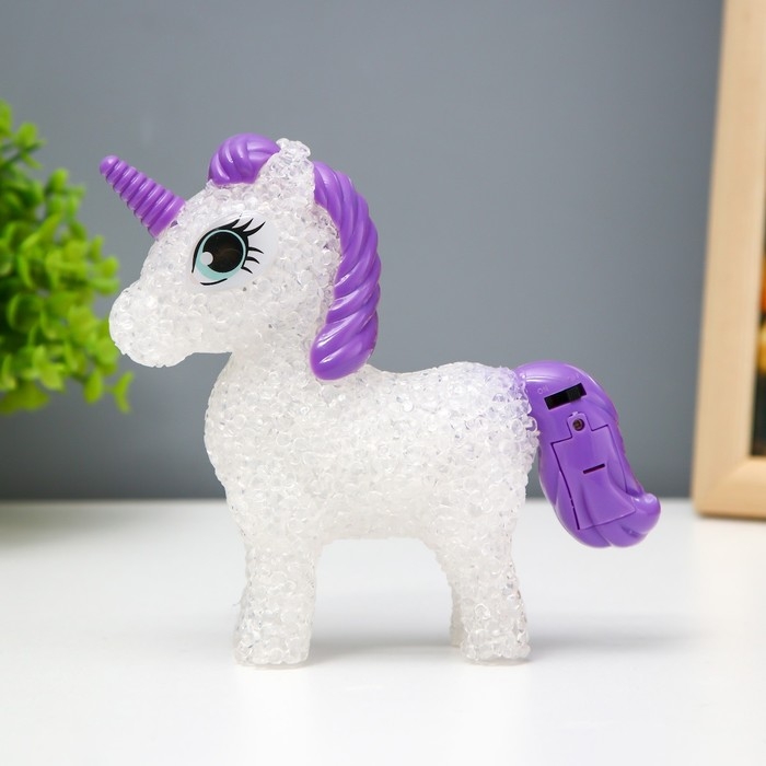 Ночник "Единорожка" LED 1Вт от батареек LR44 МИКС 14х12х5см RISALUX