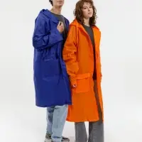 Дождевик RainDrop, оранжевый, размер XS/S