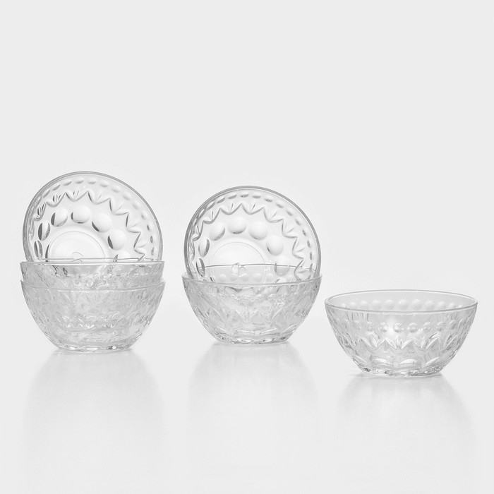 Набор салатников стеклянный Inci, 190 мл, 6 шт