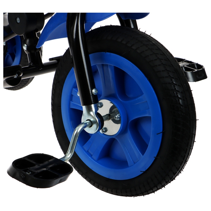 Велосипед трёхколёсный Vivat 1, принт скорость, синий Велосипед трёхколёсный Vivat 1, принт скорость, синий