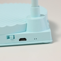 Настольная лампа "Санди" LED 4Вт USB АКБ синий 11,7х14,5х18 см Настольная лампа "Санди" LED 4Вт USB АКБ синий 11,7х14,5х18 см