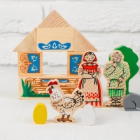 Конструктор &laquo;Сказки. Курочка Ряба&raquo;, 17 элементов