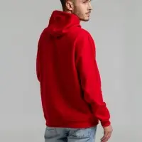 Толстовка с капюшоном Snake II красная, размер XL