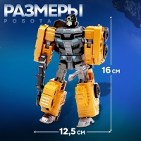 Робот «Спецбот. Автокран», трансформируется, собирается в 1 большого из 7 роботов Робот «Спецбот. Автокран», трансформируется, собирается в 1 большого из 7 роботов