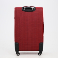 Чемодан большой 95 л (L), отдел на молнии, с расширением, кодовый замок, 4 колеса, 2 наружных кармана, цвет красный Чемодан большой 95 л (L), отдел на молнии, с расширением, кодовый замок, 4 колеса, 2 наружных кармана, цвет красный