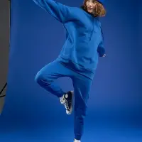 Худи унисекс H2, синее, размер M/L