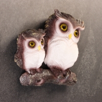 Подвесной декор "Два филина" 19х5х20см Подвесной декор "Два филина" 19х5х20см