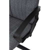 Кресло руководителя Бюрократ T-898 серый, пластик T-898/3C1GR