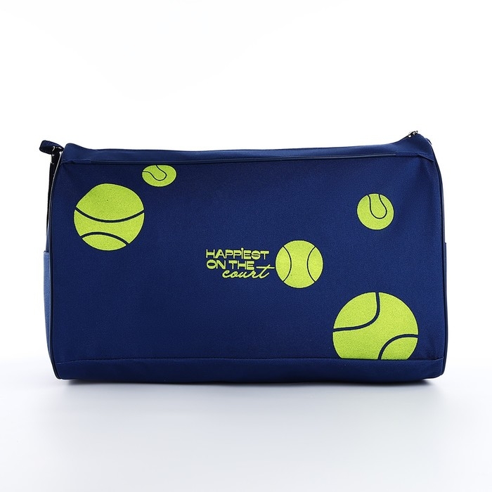 Сумка спорт Сумка спорт "Теннис", 40*24*21, отд на молнии, синий