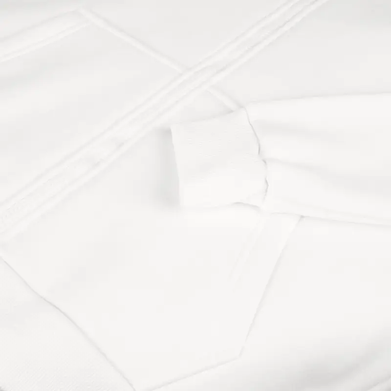 Толстовка унисекс оверсайз Zippy, белая, размер XS/S