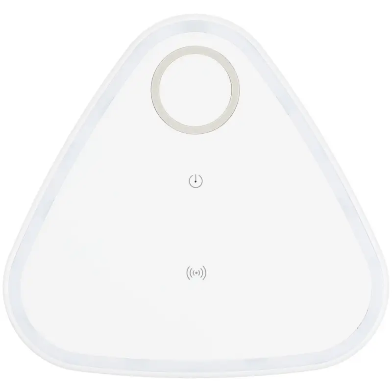 Станция беспроводной зарядки с антистрессом Countdown, белая