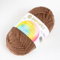 Пряжа "Детская новинка" 100% акрил 200м/50гр (187-Капучино)