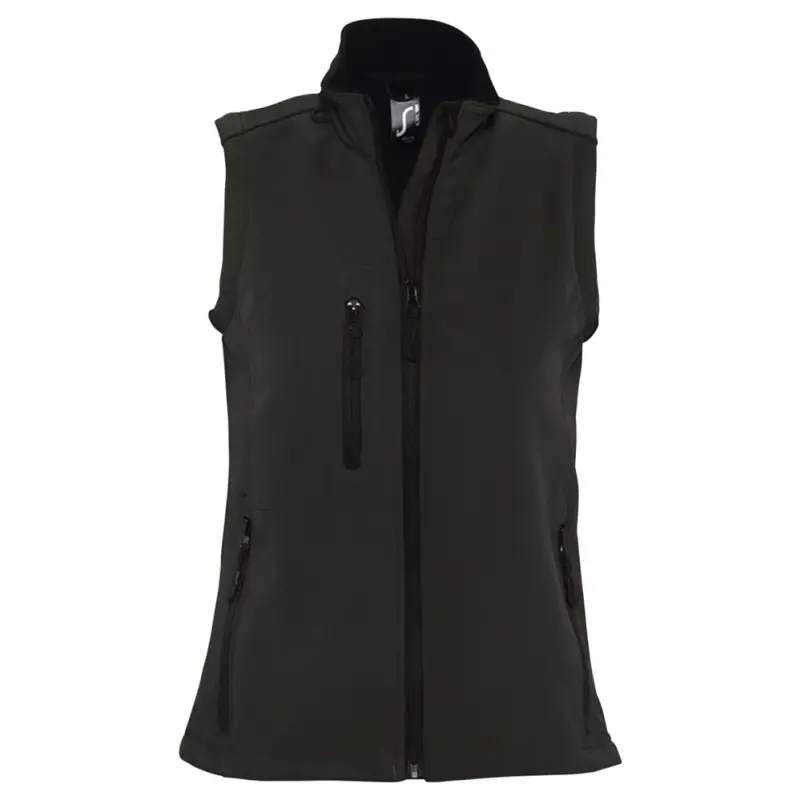 Жилет женский софтшелл Rallye Women черный, размер S Жилет женский софтшелл Rallye Women черный, размер S