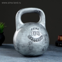 Копилка "Гиря" серый, 19х19х29см МИКС Копилка "Гиря" серый, 19х19х29см МИКС