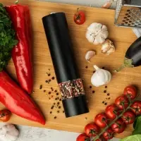 Электрическая мельница для специй Black Mill, черная