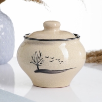 Горшок для запекания "Русский" 0,5л / 12х13см, лирика Горшок для запекания "Русский" 0,5л / 12х13см, лирика