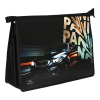 Папка для труда А4, молния сверху, пластиковая, ПТР-22, для мальчика, Calligrata "Тачка Panic" Папка для труда А4, молния сверху, пластиковая, ПТР-22, для мальчика, Calligrata "Тачка Panic"