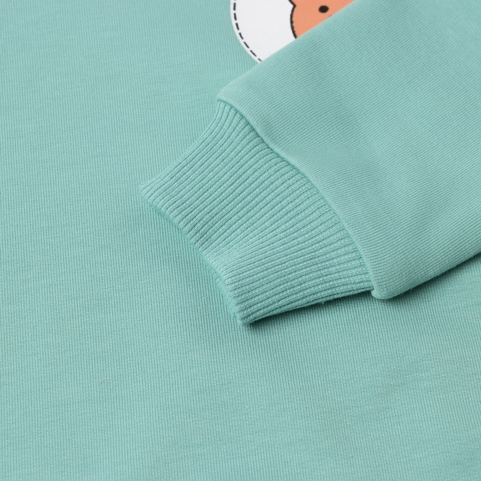 Комплект детский (джемпер, брюки), цвет пыльная мята, рост 86 см