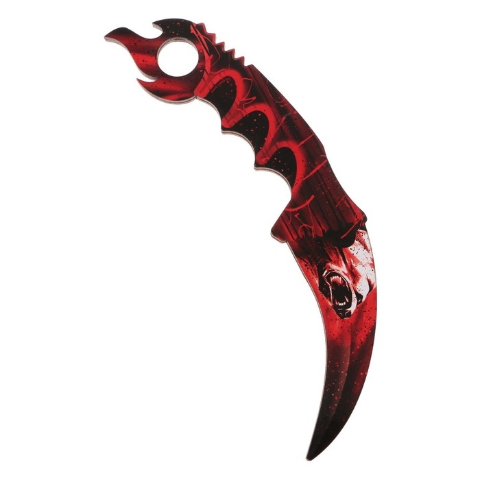 Деревянное оружие, детское сувенирное &laquo;Медведь&raquo;, нож керамбит, 22 х 8,2 см