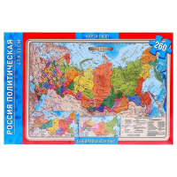 Карта-пазл &laquo;Россия политическая&raquo;, 260 элементов