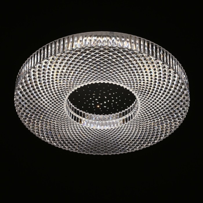 Светильник с ПДУ 74647/1 LED 80Вт диммер 3000-6000К белый-прозрачный 50х50 см Светильник с ПДУ 74647/1 LED 80Вт диммер 3000-6000К белый-прозрачный 50х50 см