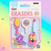 Игровой набор ластиков «Красотка», 5 шт., МИКС Игровой набор ластиков «Красотка», 5 шт., МИКС