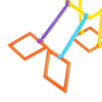 Конструктор &laquo;Палочки&raquo;, 80 деталей