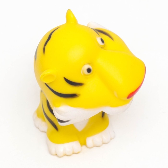 Набор игрушек - пищалок для купания в ванне Набор игрушек - пищалок для купания в ванне "Животные" 4 шт, резиноые, 10 см