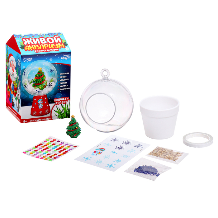 Набор для опытов «Новогодний флорариум» Набор для опытов «Новогодний флорариум»