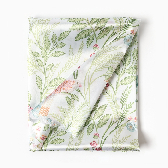 Скатерть Доляна "Летние цветы" 145х300 см, 100% п/э