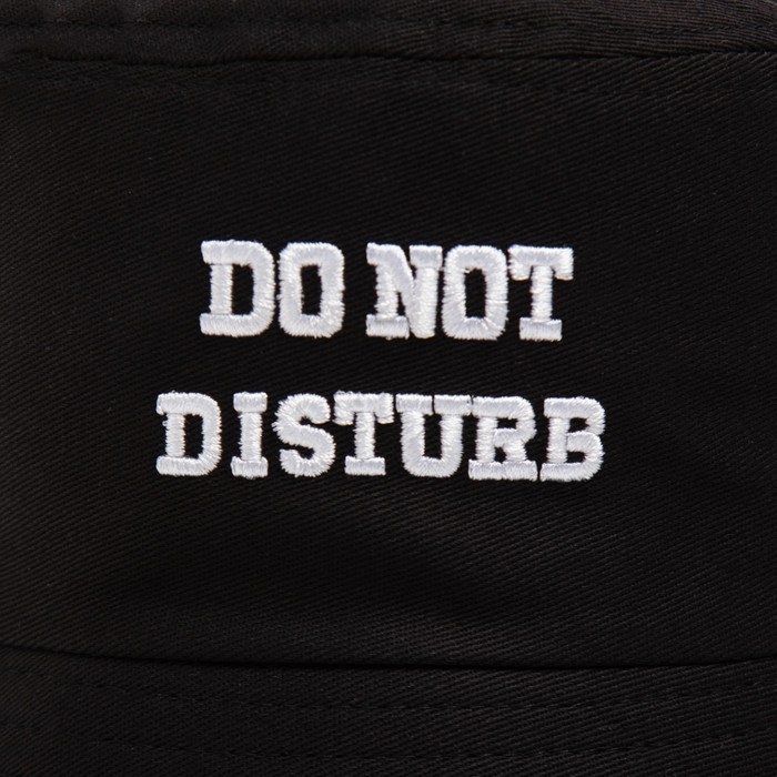 Панама MINAKU с надписью, цвет черный, р-р 56--58