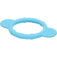 Прорезыватель силиконовый «Круг», цвет голубой, ТЭП, КНОПА Прорезыватель силиконовый «Круг», цвет голубой, ТЭП, КНОПА