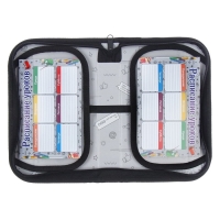 Пенал 1 секция, 130 х 210 х 40 мм, 2 откидные планки, тканевый, Calligrata TOP, Content "Экстрим" Пенал 1 секция, 130 х 210 х 40 мм, 2 откидные планки, тканевый, Calligrata TOP, Content "Экстрим"