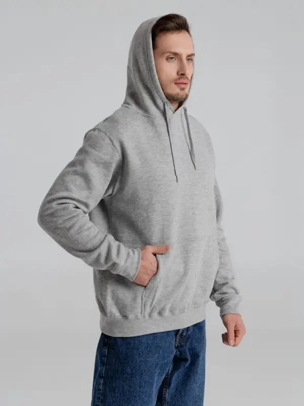 Толстовка с капюшоном Slam 320, серый меланж, размер XS Толстовка с капюшоном Slam 320, серый меланж, размер XS