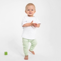 Футболка детская MINAKU: Basic Line BABY, цвет белый, рост 68-74 Футболка детская MINAKU: Basic Line BABY, цвет белый, рост 68-74