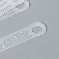 Накладки силиконовые для плечиков, антискользящие, набор 10 шт, 10×2,2 см, цвет белый Накладки силиконовые для плечиков, антискользящие, набор 10 шт, 10×2,2 см, цвет белый