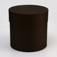 Шляпная коробка, черная, 13 х 13 см